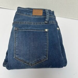 Judy Blue Skinny Fit Mid-Rise‎ Distressed Denim Jeans Size 7/28 Style #8829